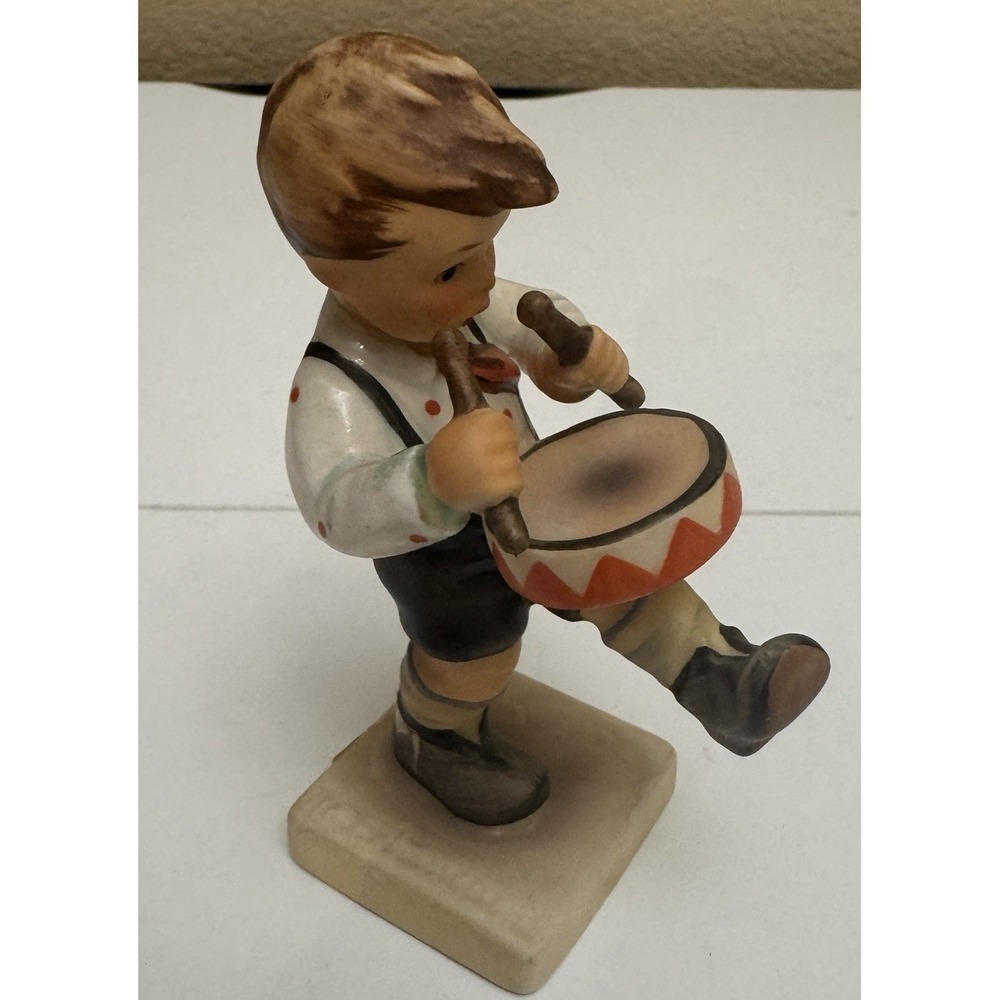 VINTAGE Goebel Hummel "Little Drummer" #240 4.5" Figurine West Germany Year 1955
